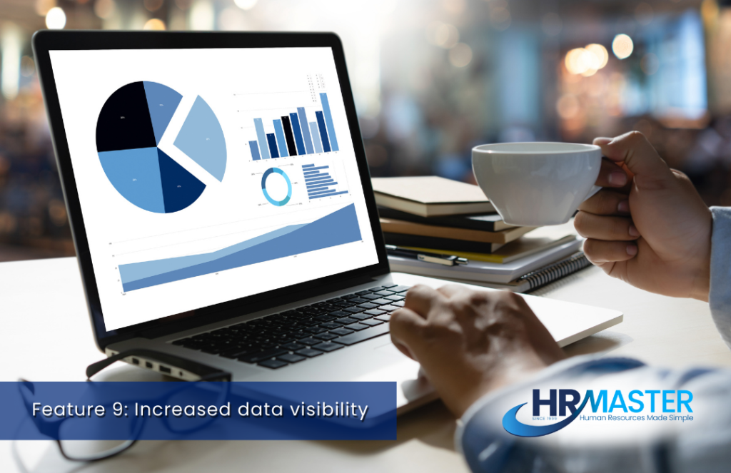 Increased data visibility