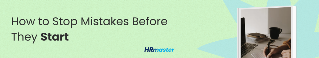 How to Stop Mistakes Before They Start