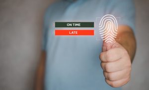Time attendance system for business use